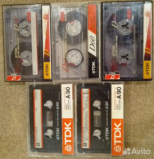 Аудиокассеты TDK с качественной записью