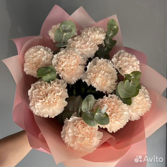 Букет из диантусов