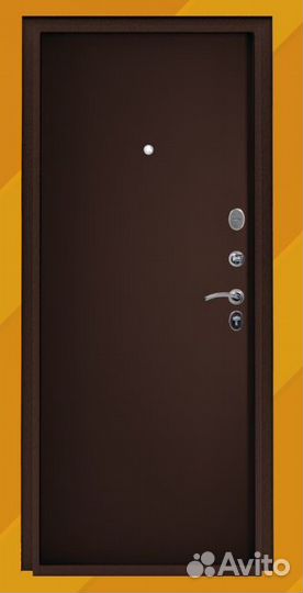 Дверь входная металлическая