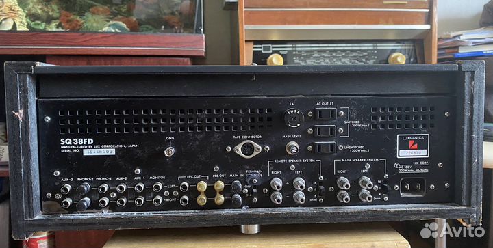 Luxman SQ-38FD ламповый усилитель