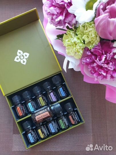 Набор натуральных эфирных масел doterra +доп.масла