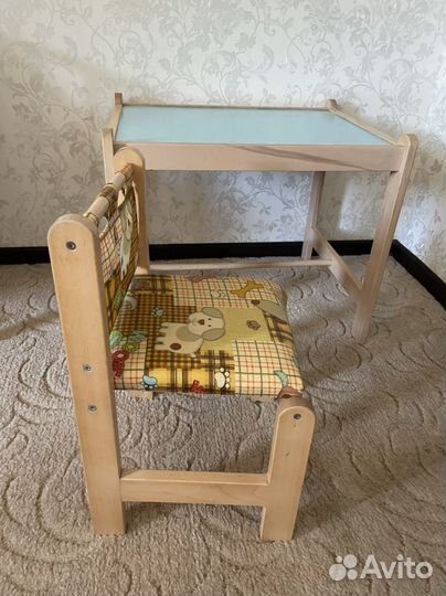 Столик и стульчик детский