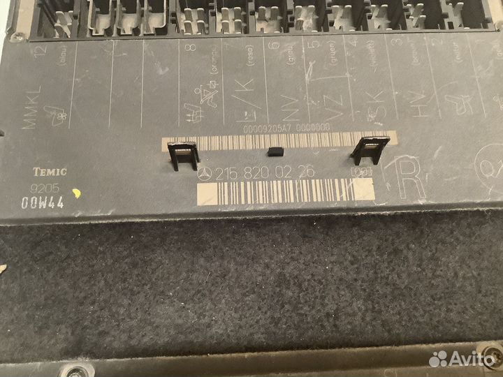 Блок сидения Mercedes W215