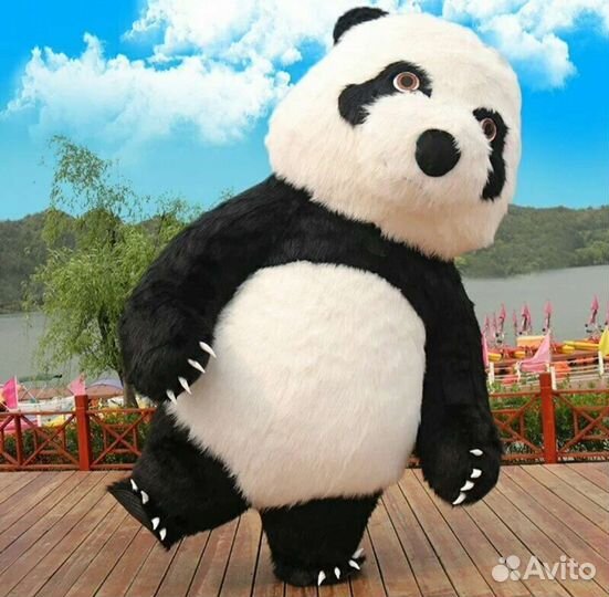 Надувной Мишка/Панда/Заяц,Ростовая кукла