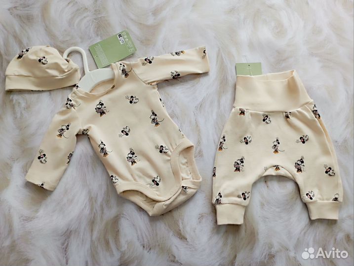 Комплект с боди для девочки hm 50