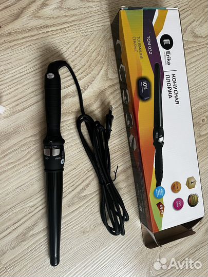 Новая профессиональная конусная плойка Erika