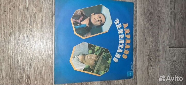 Пластинки Адриано Челентано 4шт