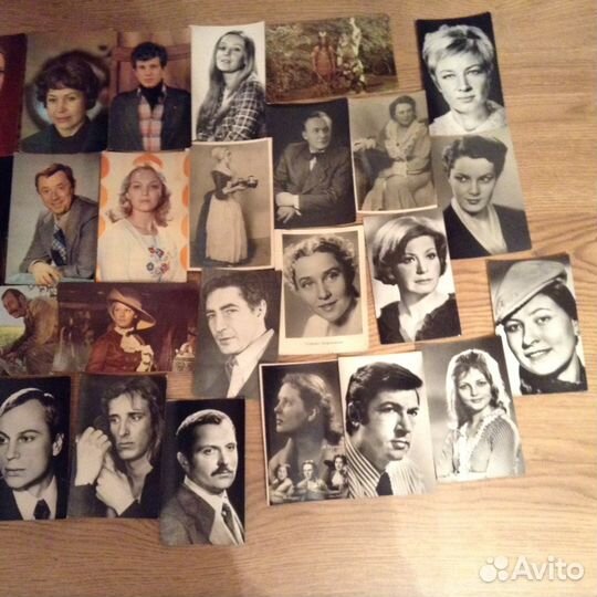 Открытки знаменитых артистов