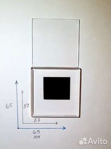 Акриловые загатовки для магнитов 65х65