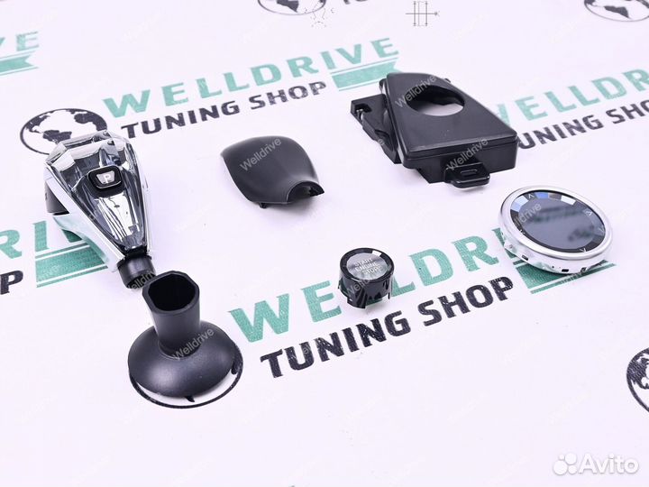 Ручка кпп хрусталь BMW 3 F30 F31 с М лого EVO