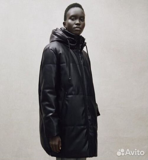 Куртка экокожа женская Zara