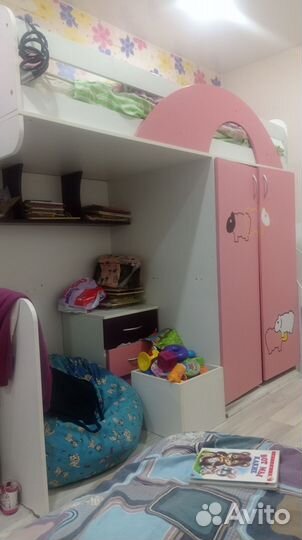 Детская кровать чердак