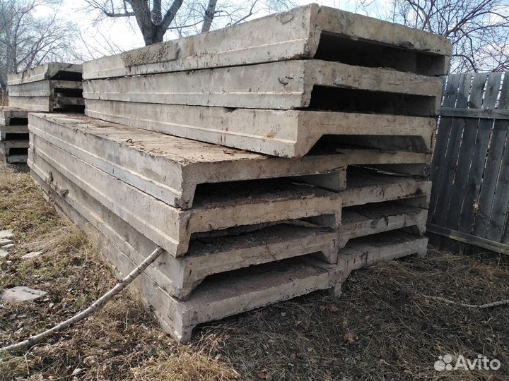 Плиты перекрытия бу 6м