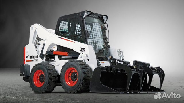 Мини погрузчик Bobcat s650 снег