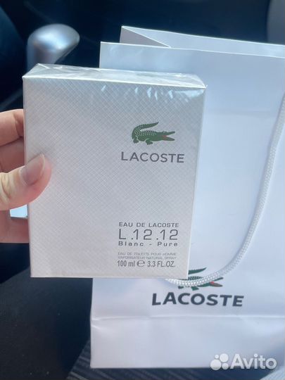 Духи lacoste мужские
