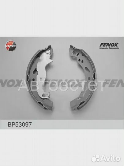 Тормозные колодки барабанные задний мост BP53097