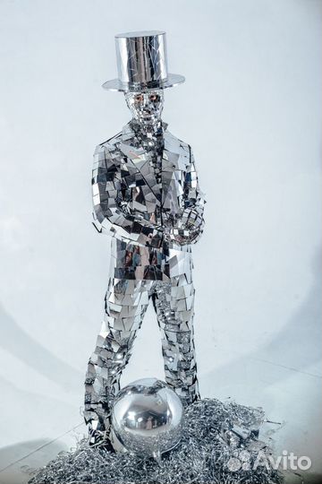 Аниматоры на праздник. Шоу зеркальных людей