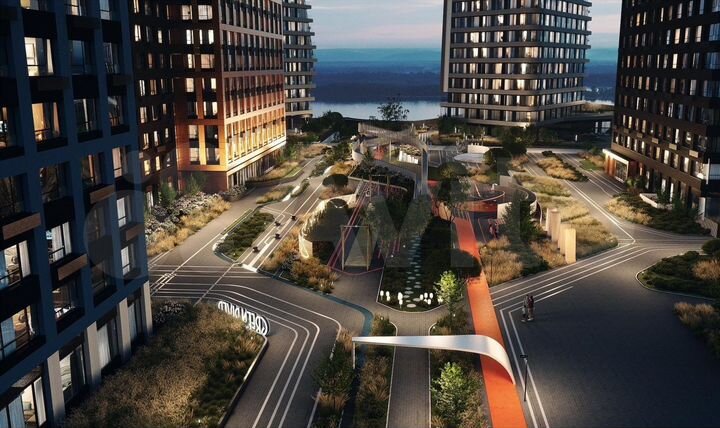 1-к. квартира, 43,7 м², 2/29 эт.