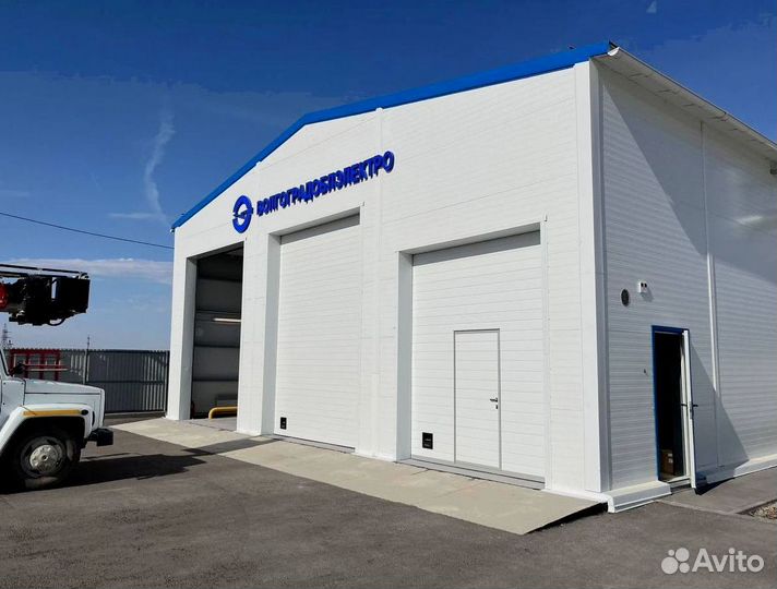 Гаражные секционные ворота с монтажом