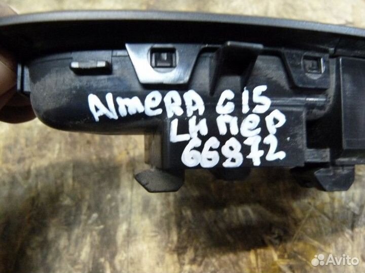 Ручка внутренняя двери передней левая Nissan Almer