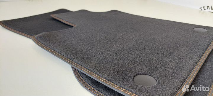 Коврики SMART Fortwo 453 ворсовые велюровые