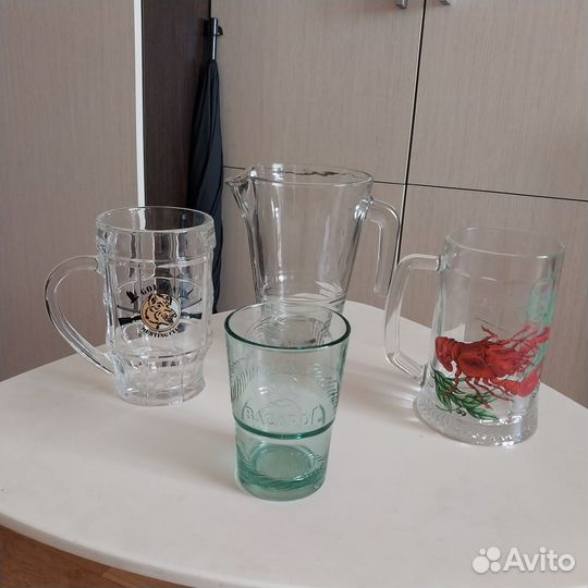 Пивная кружка, графин