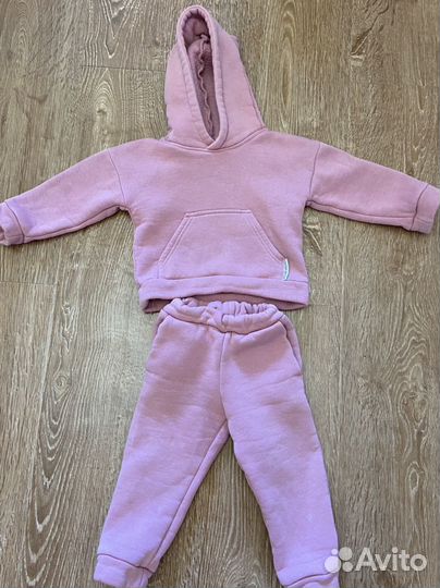 Костюм теплый для девочки 86