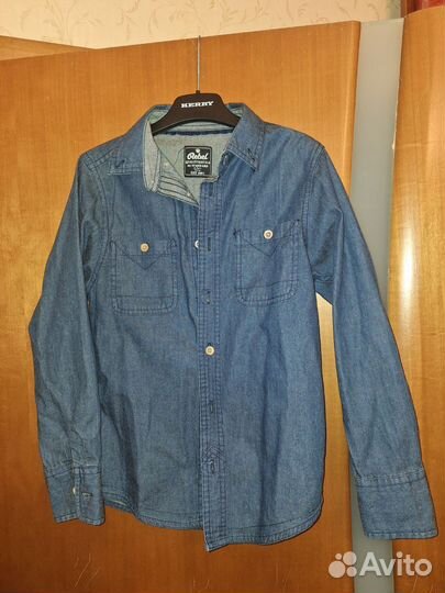 Рубашка для мальчика 128 134