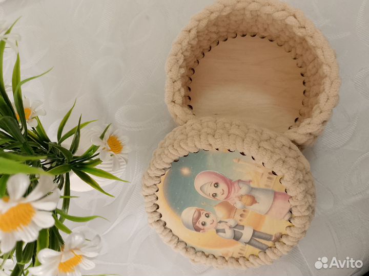 Корзина ручной работы