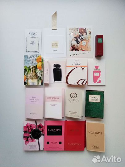 Пробники парфюма Kenzo, Givenchy