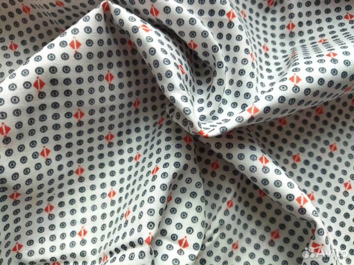 Ткань отрез хлопок из СССР 100х200см