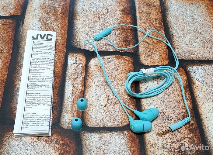 Новые наушники JVC HA-FX38M (с эффектом памяти)