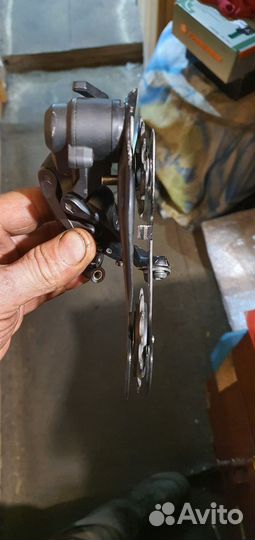 Задний переключатель shimano deore 5100+ манетка