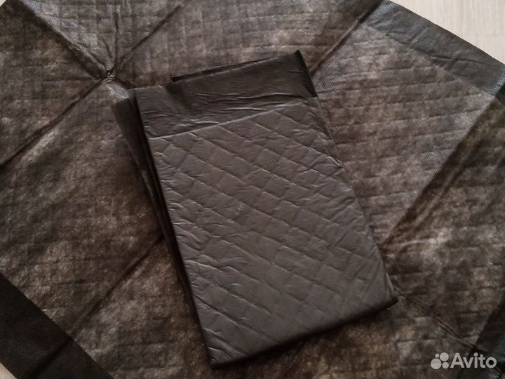 Пелёнки плотные черные