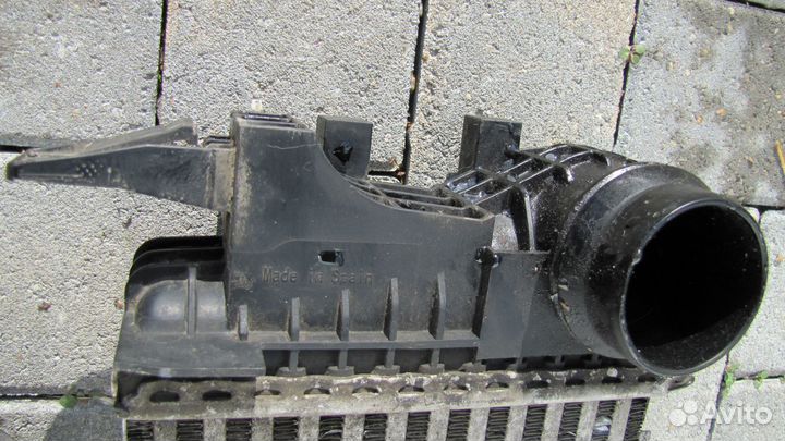 Mercedes Vito W447 интеркулер