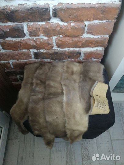 Воротники норки -шкурки