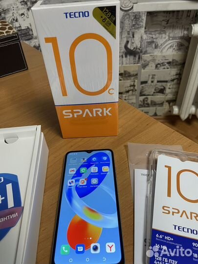 TECNO Spark 10c, 4/128 ГБ