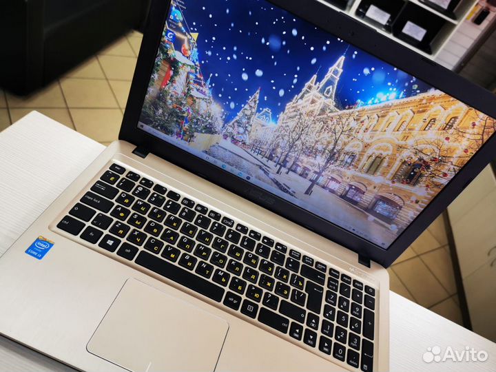 Быстрый ноутбук Asus core i3 8gb ssd