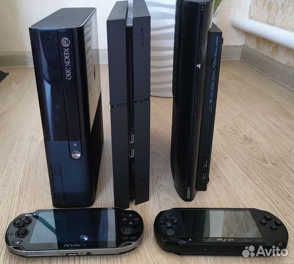 Прокачка ps3, ps4, Xbox 360, Nintendo Wii, psp