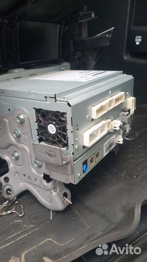 Родная магнитола на toyota land cruiser prado