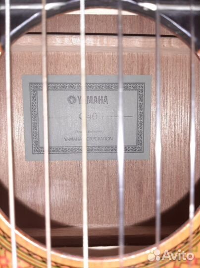 Классическая гитара yamaha c40
