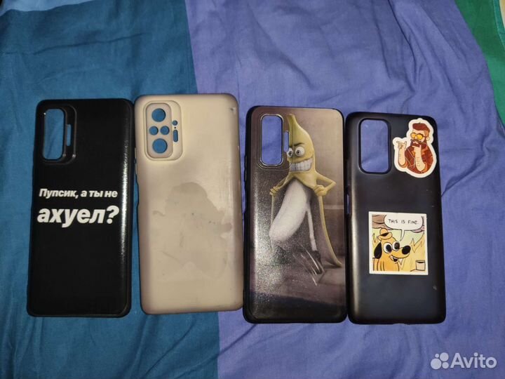Чехлы на redmi note 10 pro