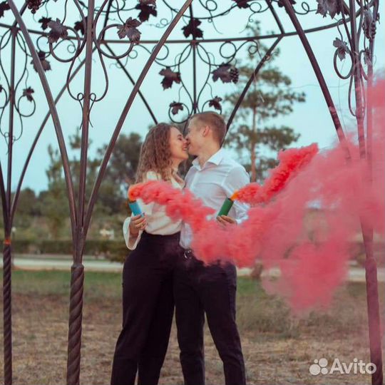 Цветной дым