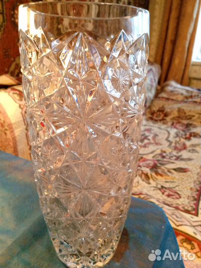 Вазы ссср-хрусталь, стекло, фарфор Дулево