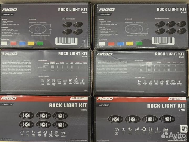 Rigid (400253) Rock Light Kit Подсветка катера