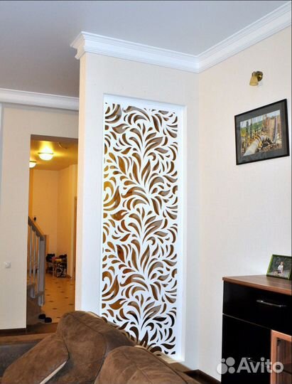 Производство декоративных резных перегородок