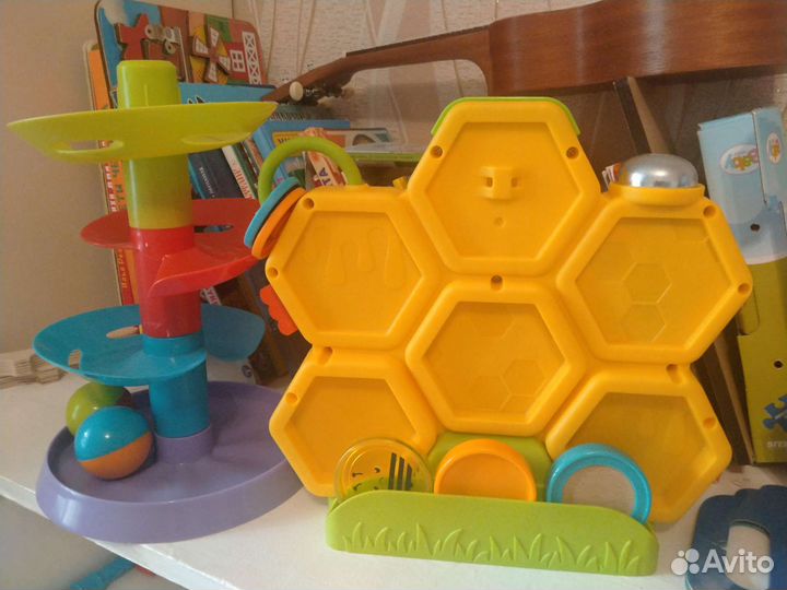 Развивающие игрушки бу для малышей fisher-price