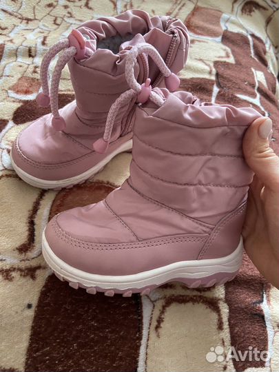 Сапоги дутики для девочки