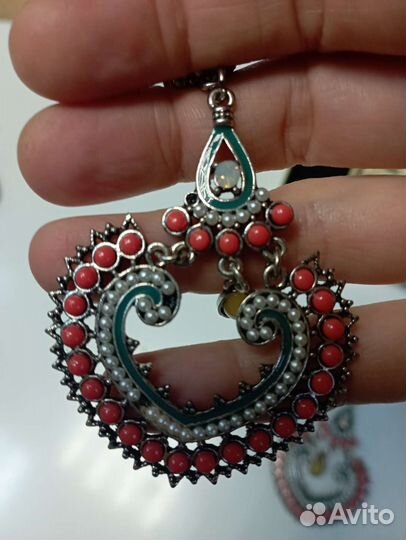 Индийские серьги