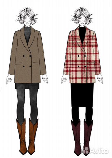 Лекала одежды под ключ Готовые лекала База лекал